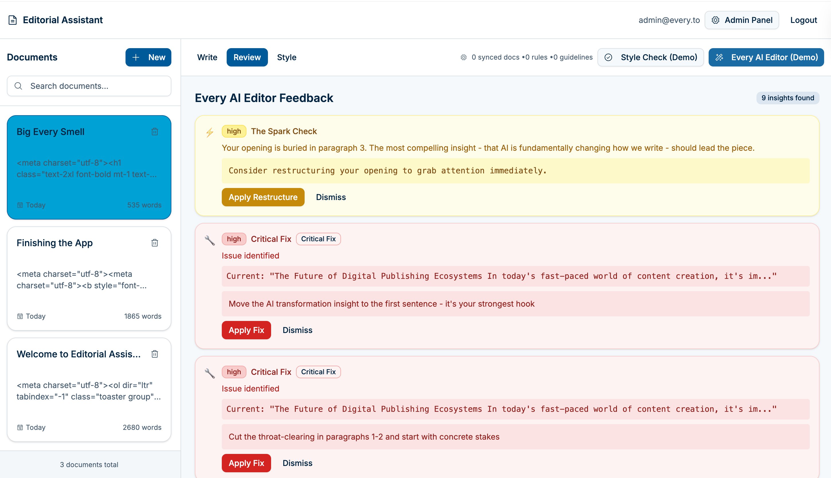Katie Parrott 的 AI Editor 项目